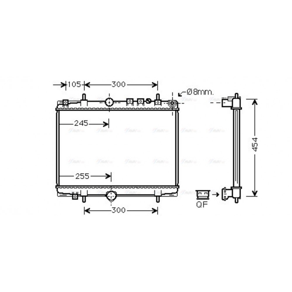 Image for AVA Cooling - Radiator