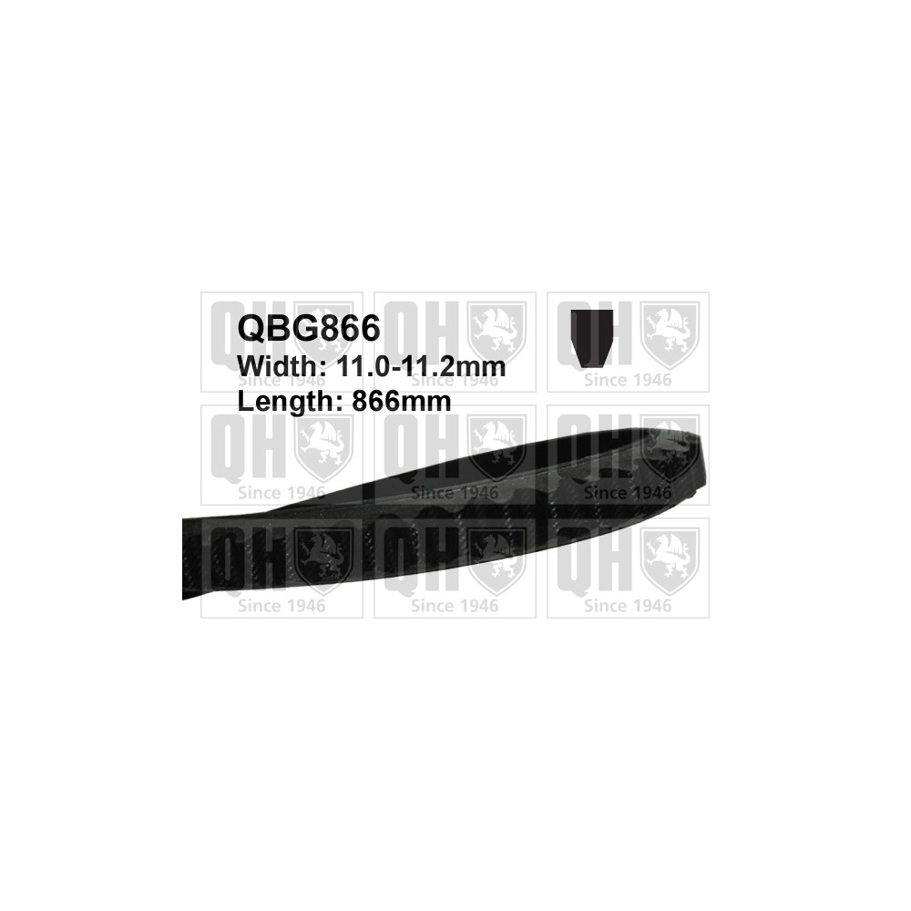 Image for QH QBG866 V-Belt