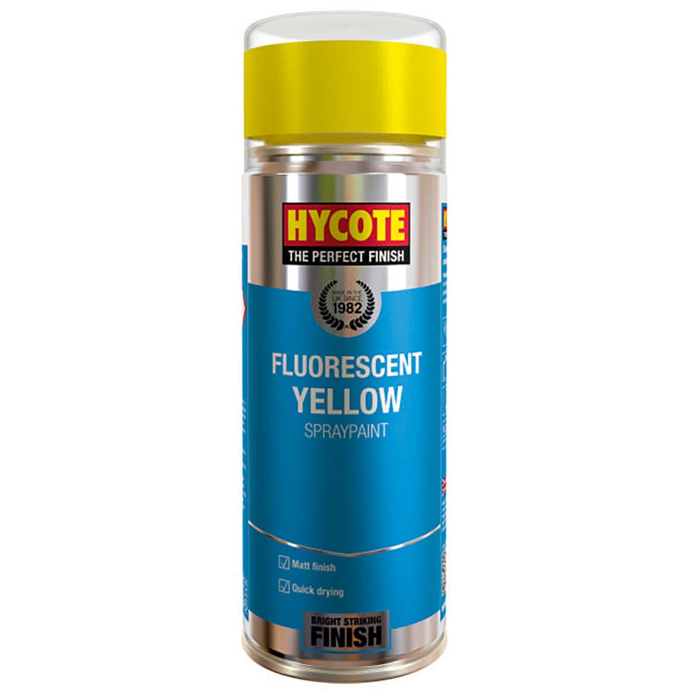 Image for Hycote XUK472 Fluorescent Paint Yellow 4