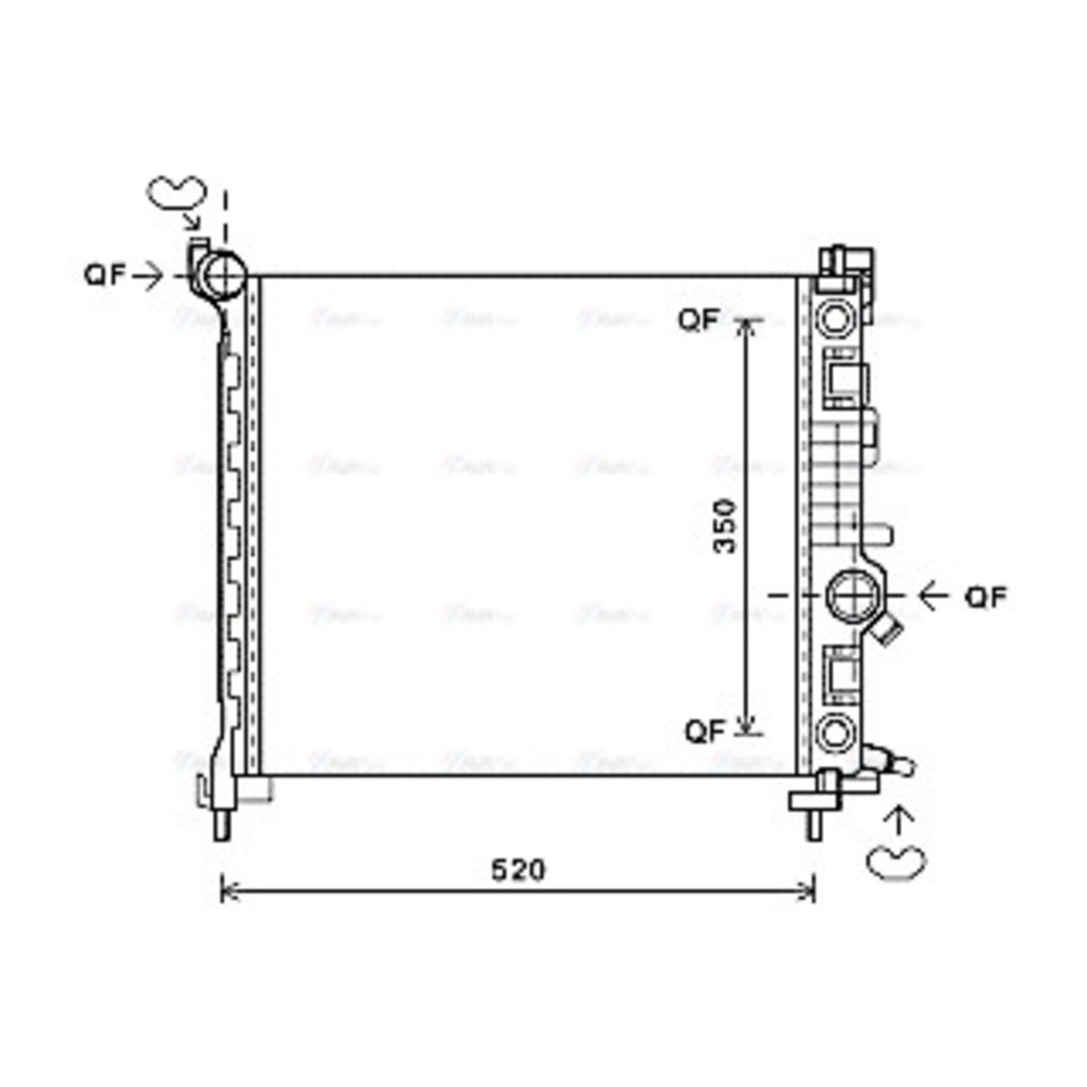 Image for AVA Cooling - Radiator