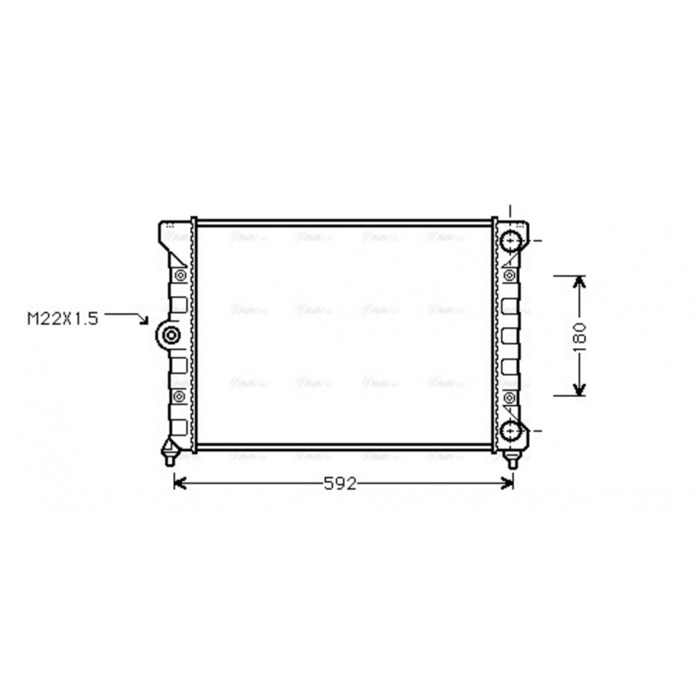 Image for AVA Cooling - Radiator