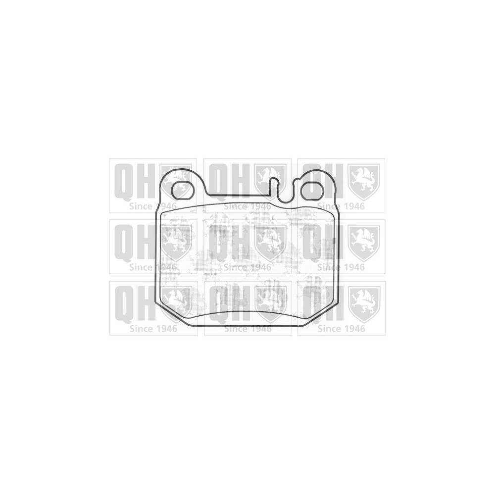 Image for QH BP1248 Brake Pad Set