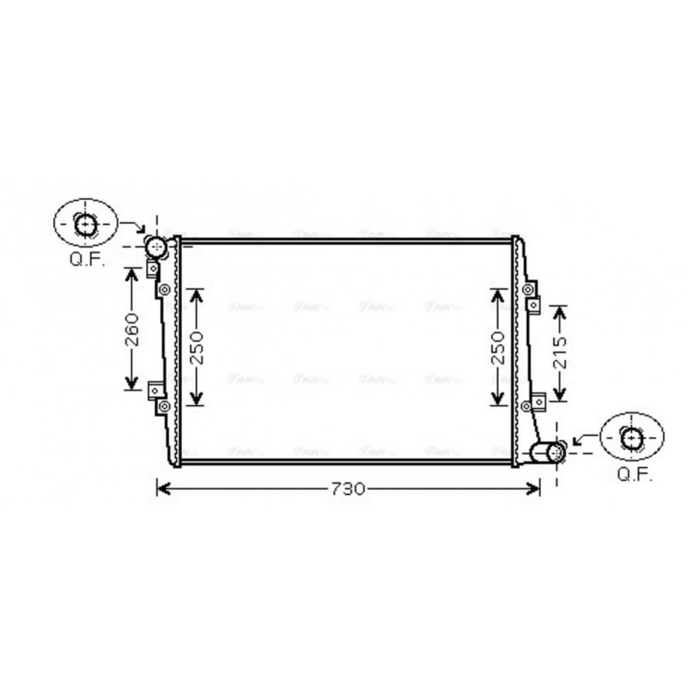 Image for AVA Cooling - Radiator