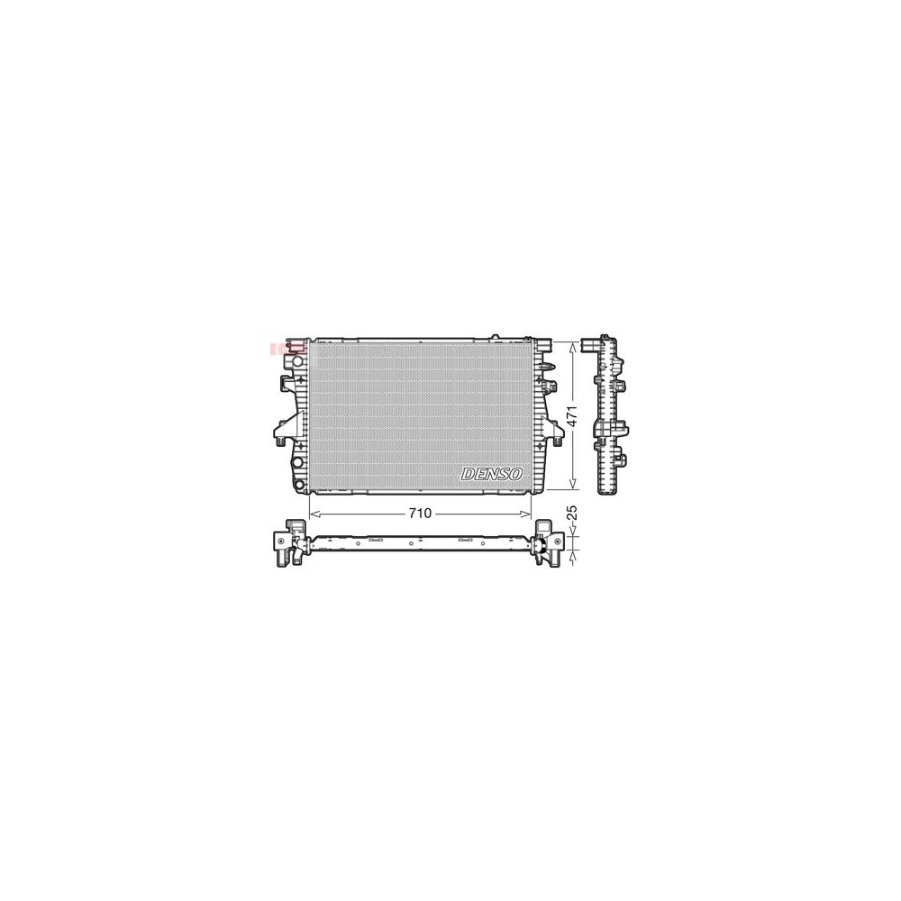 Image for Denso Radiator DRM32039