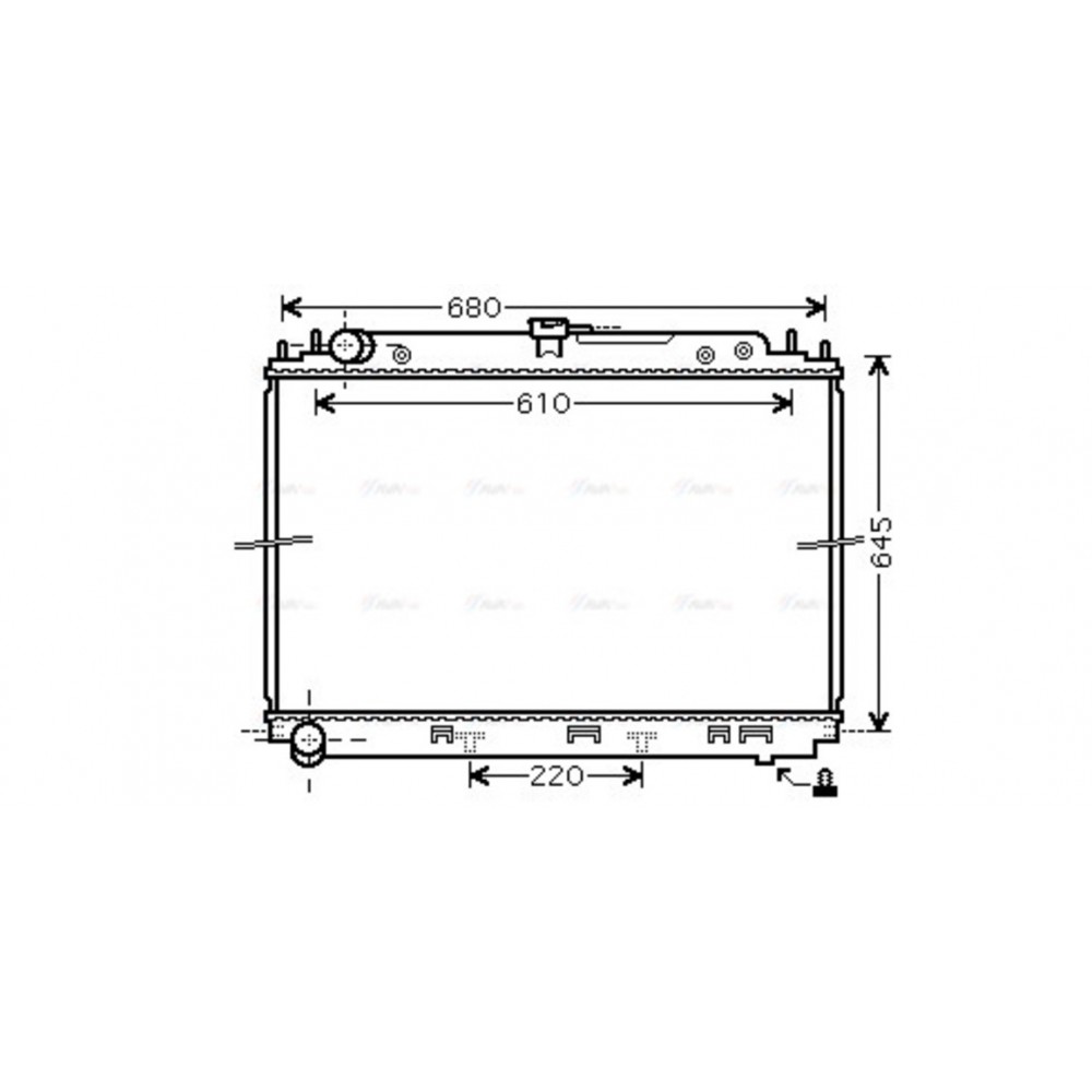 Image for AVA Cooling - Radiator