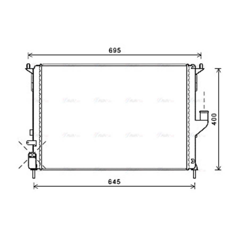 Image for AVA Cooling - Radiator