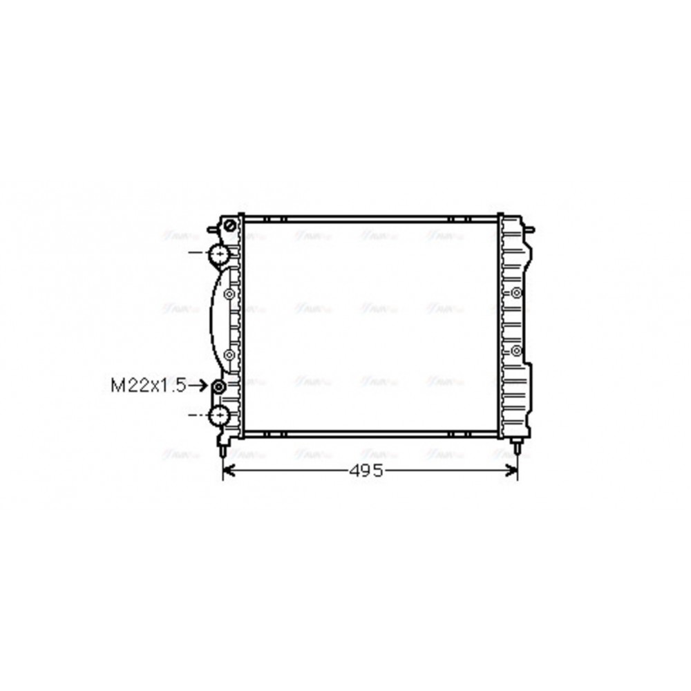 Image for AVA Cooling - Radiator