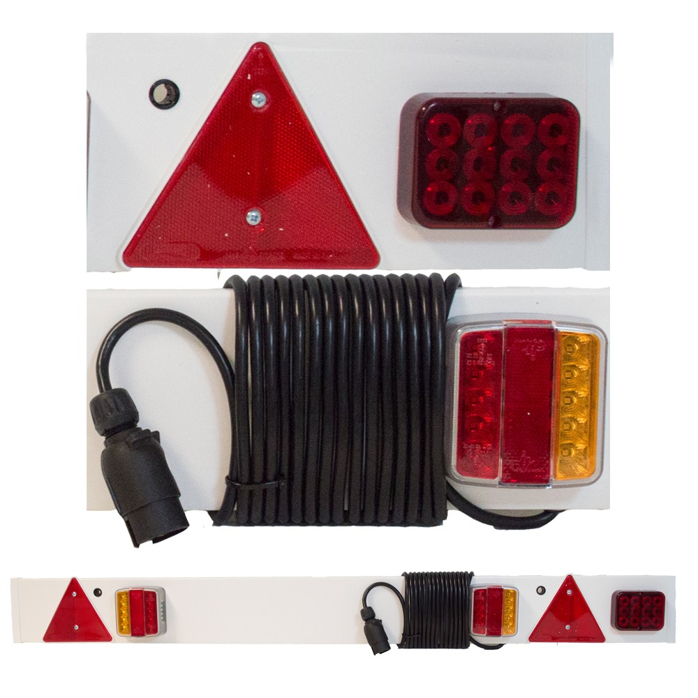 Image for Maypole MP256PLED LED 1.3m (4ft 6'') Trailer Board with Fog Lamp & 6m Cable & Bag
