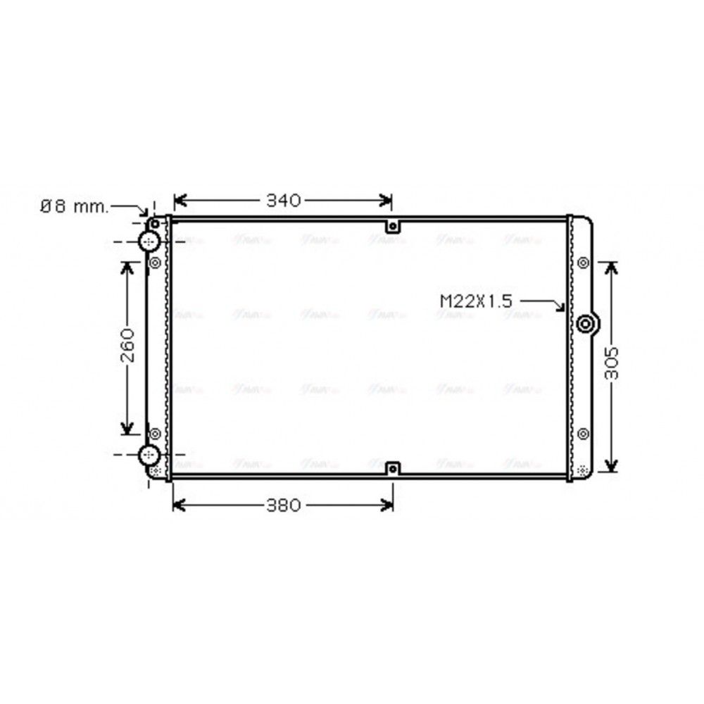 Image for AVA Cooling - Radiator