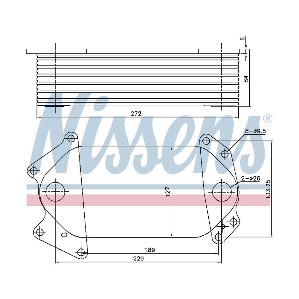 Image for AVA Cooling - Oil Cooler