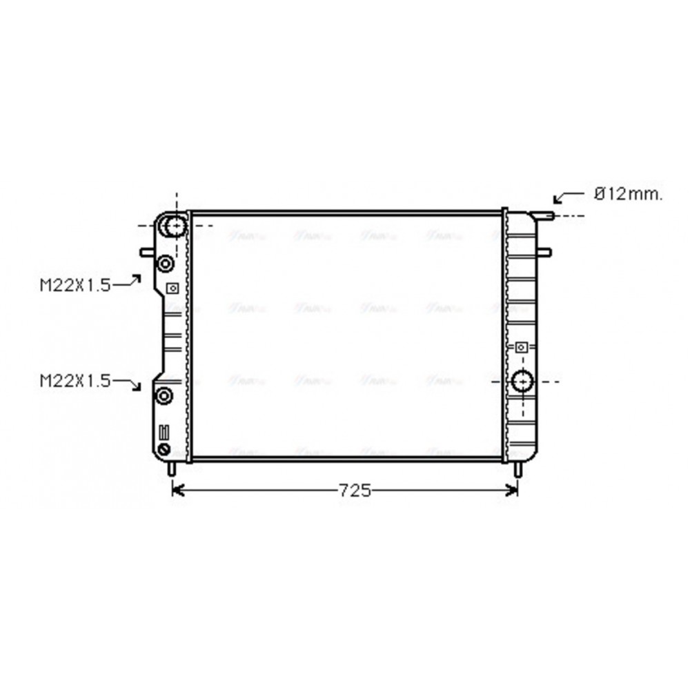 Image for AVA Cooling - Radiator