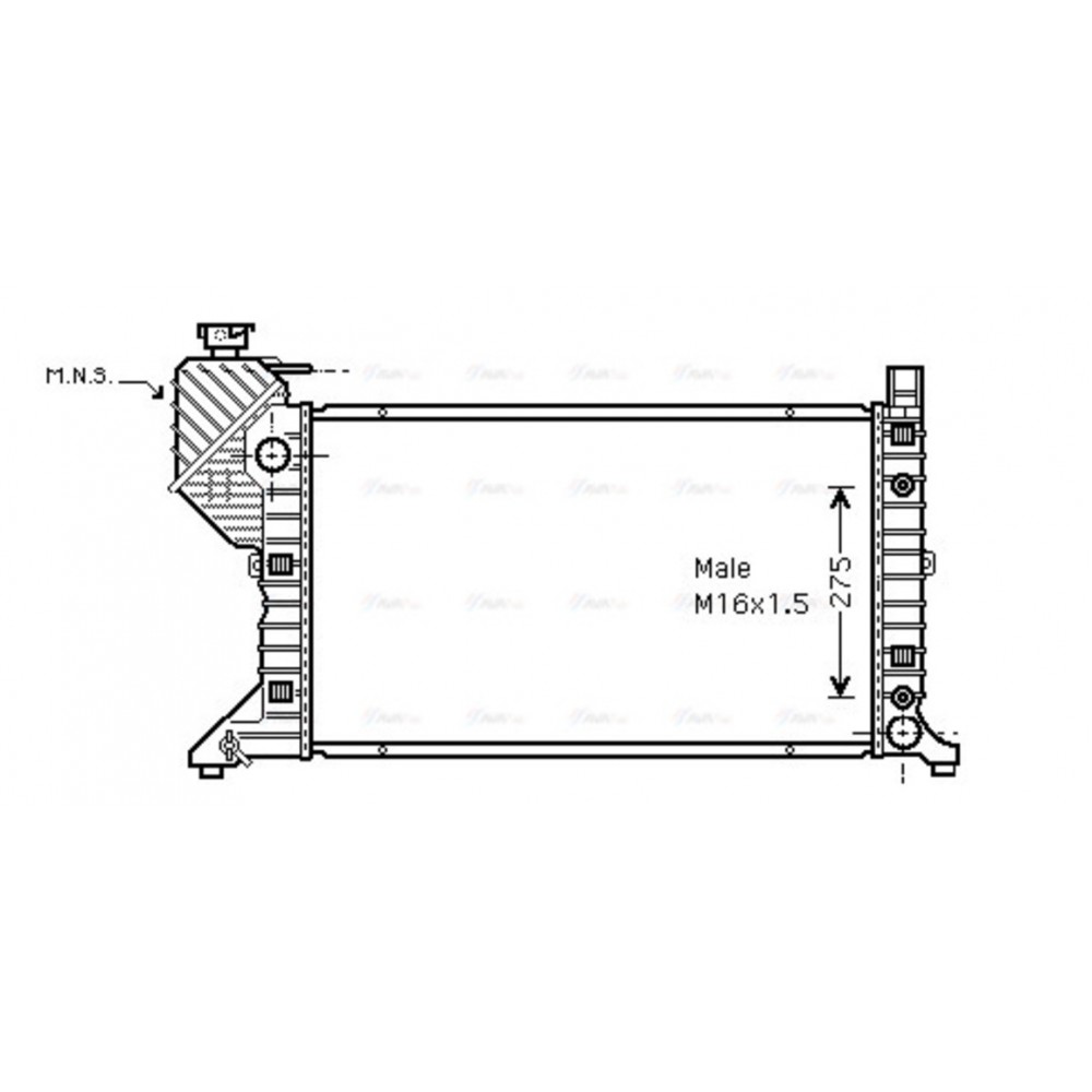 Image for AVA Cooling - Radiator