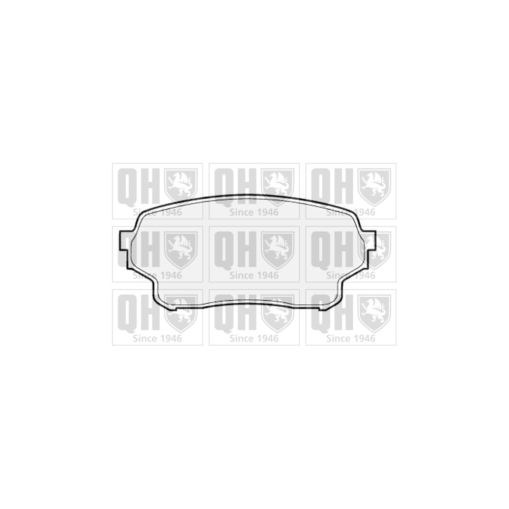 Image for QH BP1546 Brake Pad Set