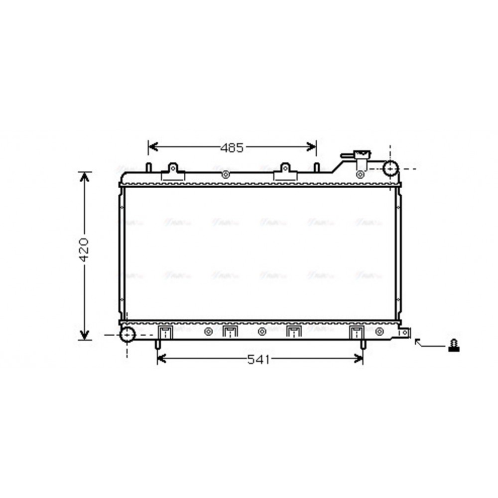 Image for AVA Cooling - Radiator