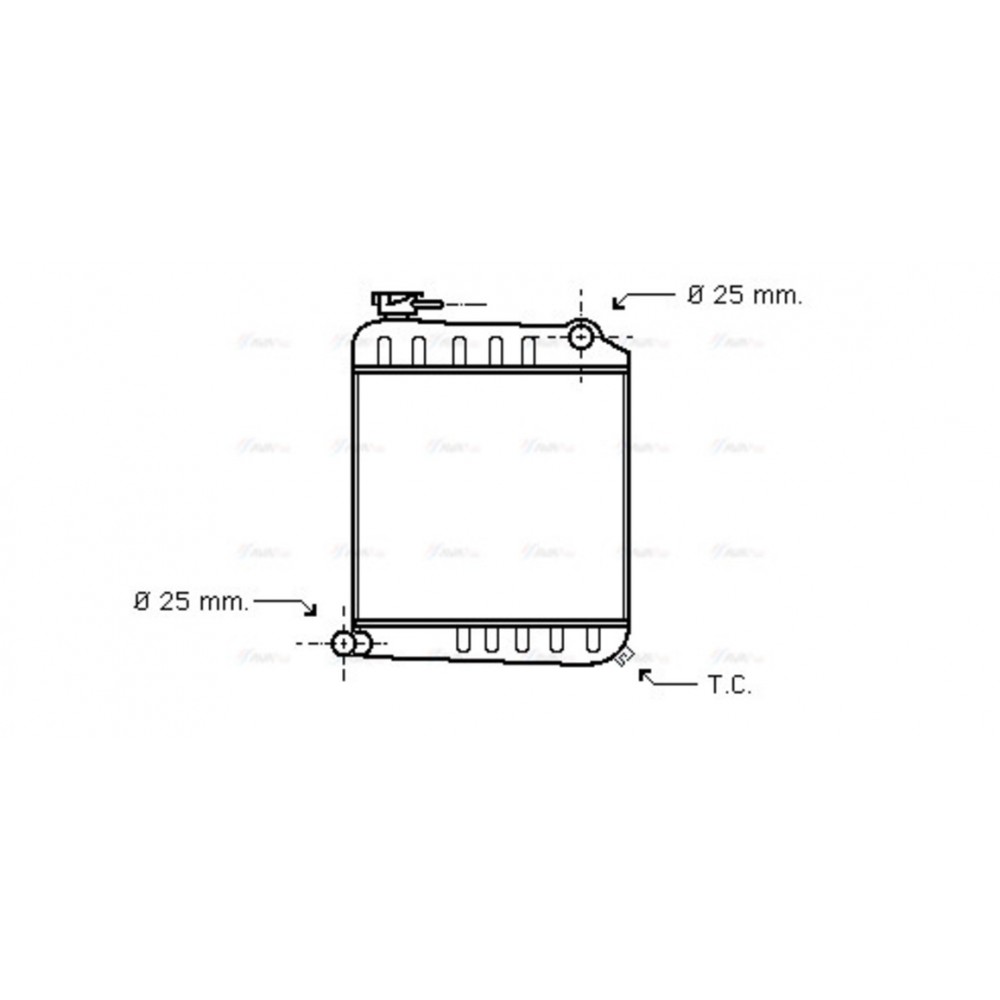 Image for AVA Cooling - Radiator