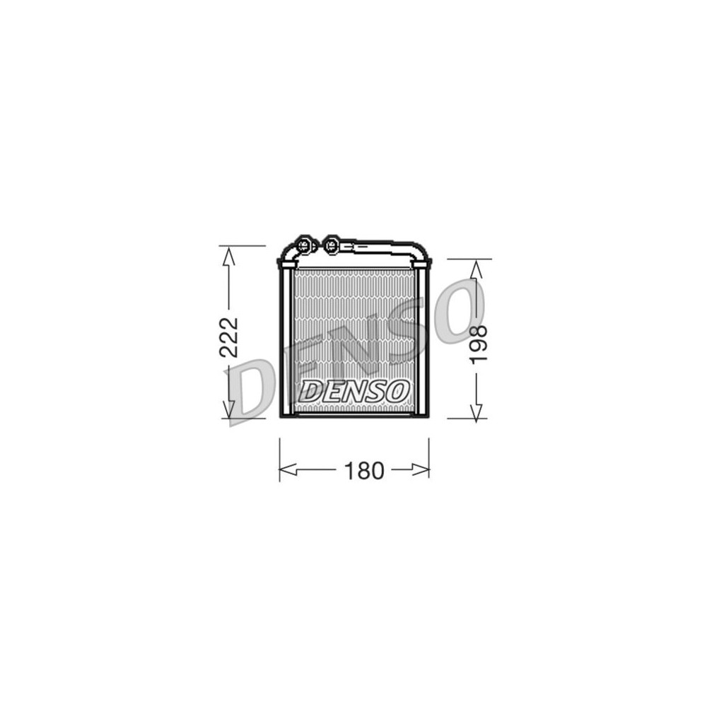 Image for Denso Heater Core DRR32005