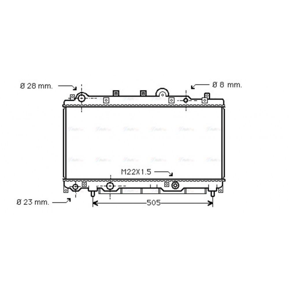 Image for AVA Cooling - Radiator