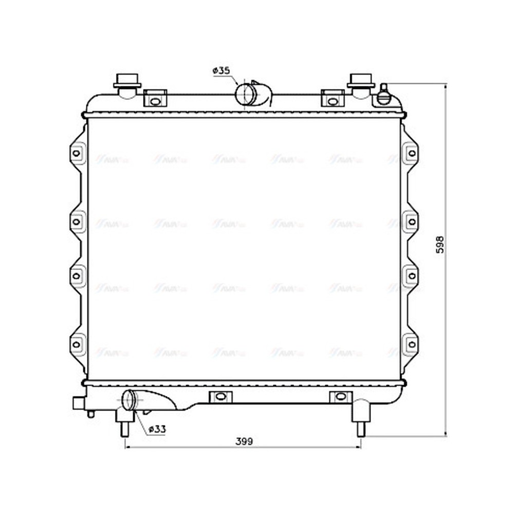 Image for AVA Cooling - Radiator