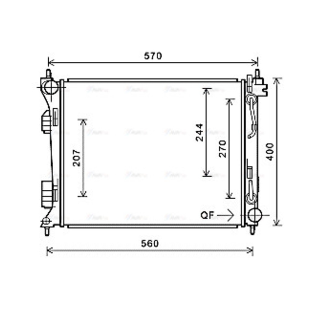 Image for AVA Cooling - Radiator