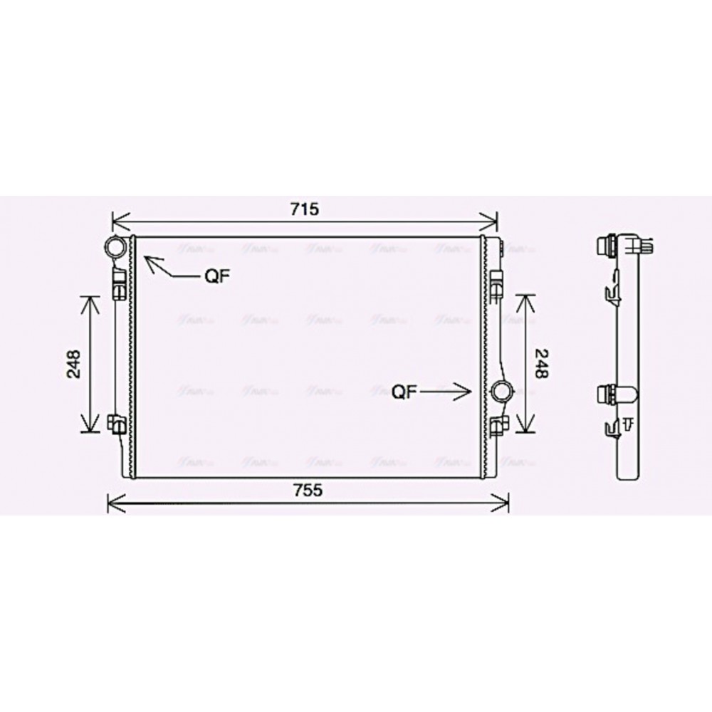 Image for AVA Cooling - Radiator