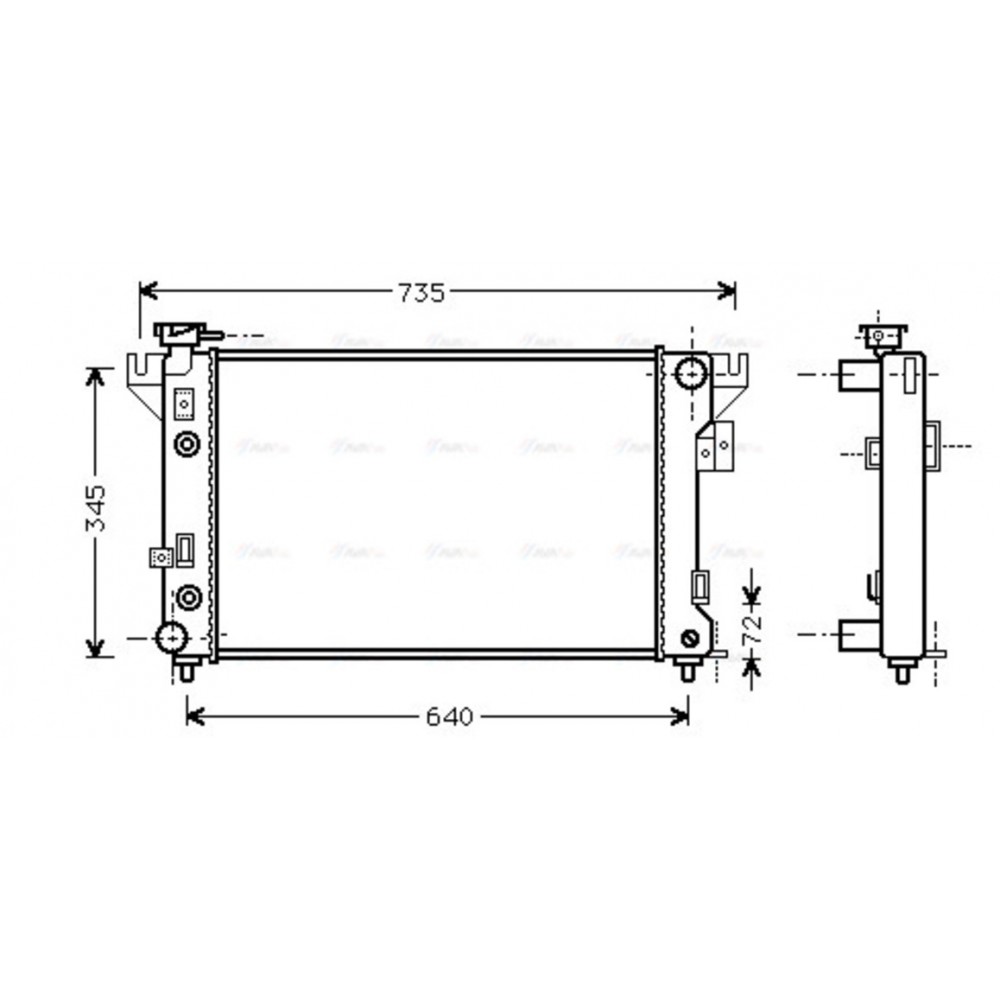 Image for AVA Cooling - Radiator