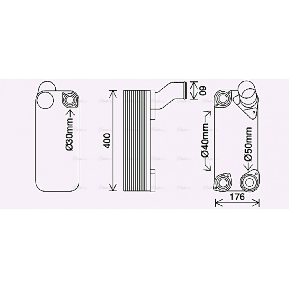 Image for AVA Cooling - Oil Cooler