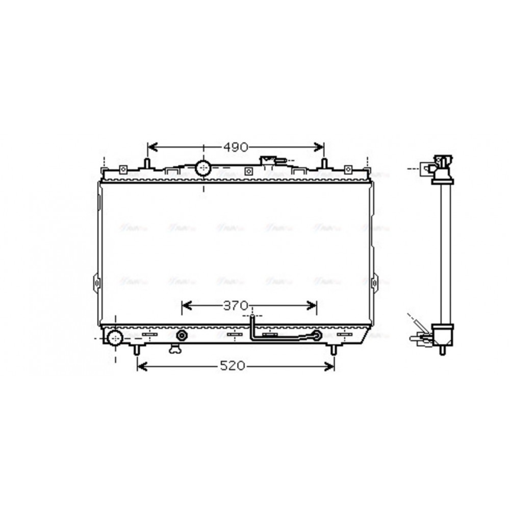 Image for AVA Cooling - Radiator