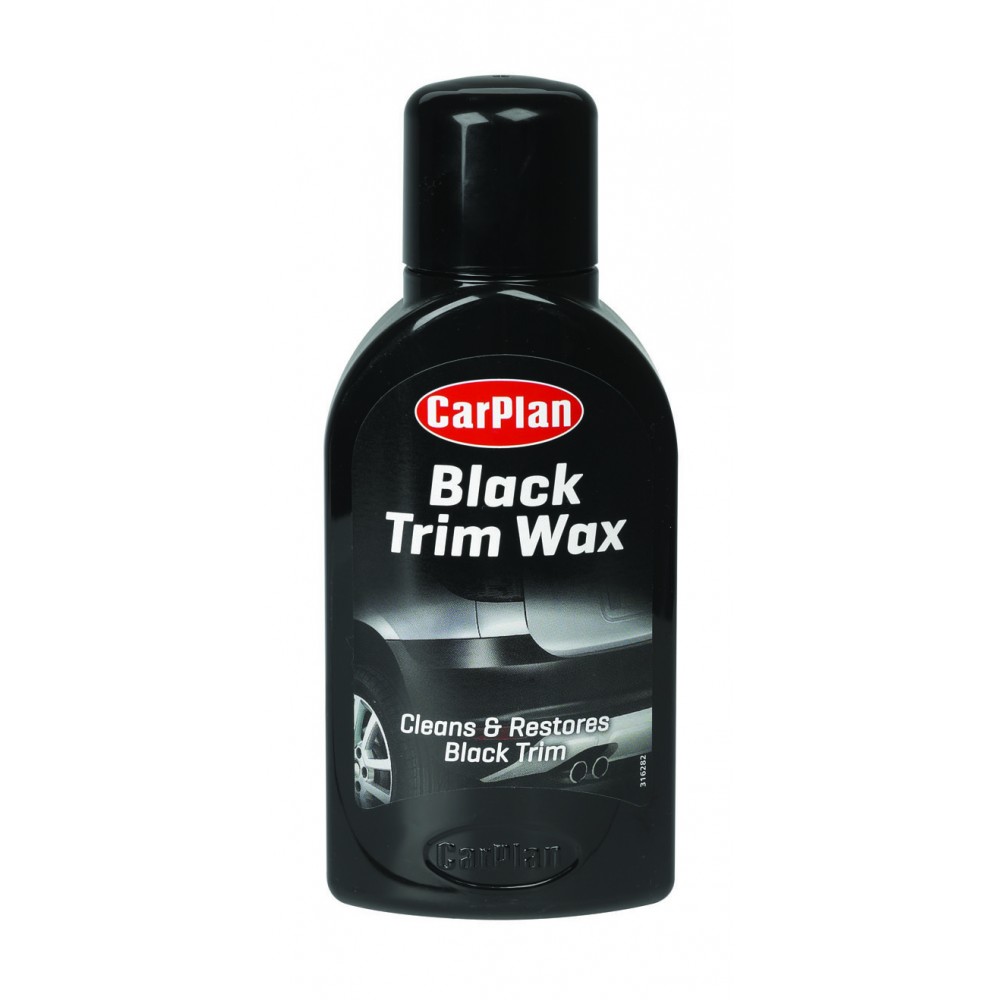 Image for CarPlan BTW375 Trim Wax - Black 375ml