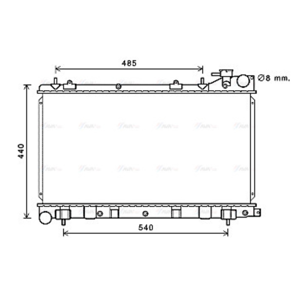 Image for AVA Cooling - Radiator