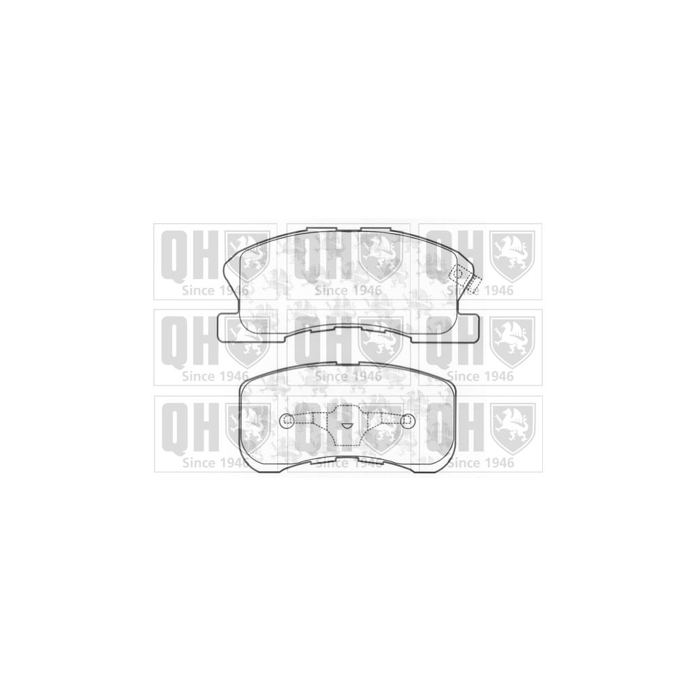 Image for QH BP1196 Brake Pad Set