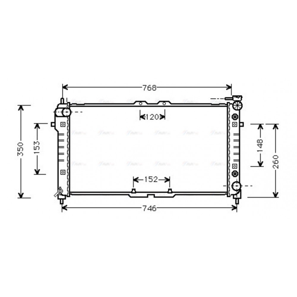 Image for AVA Cooling - Radiator