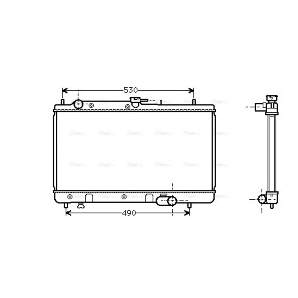 Image for AVA Cooling - Radiator