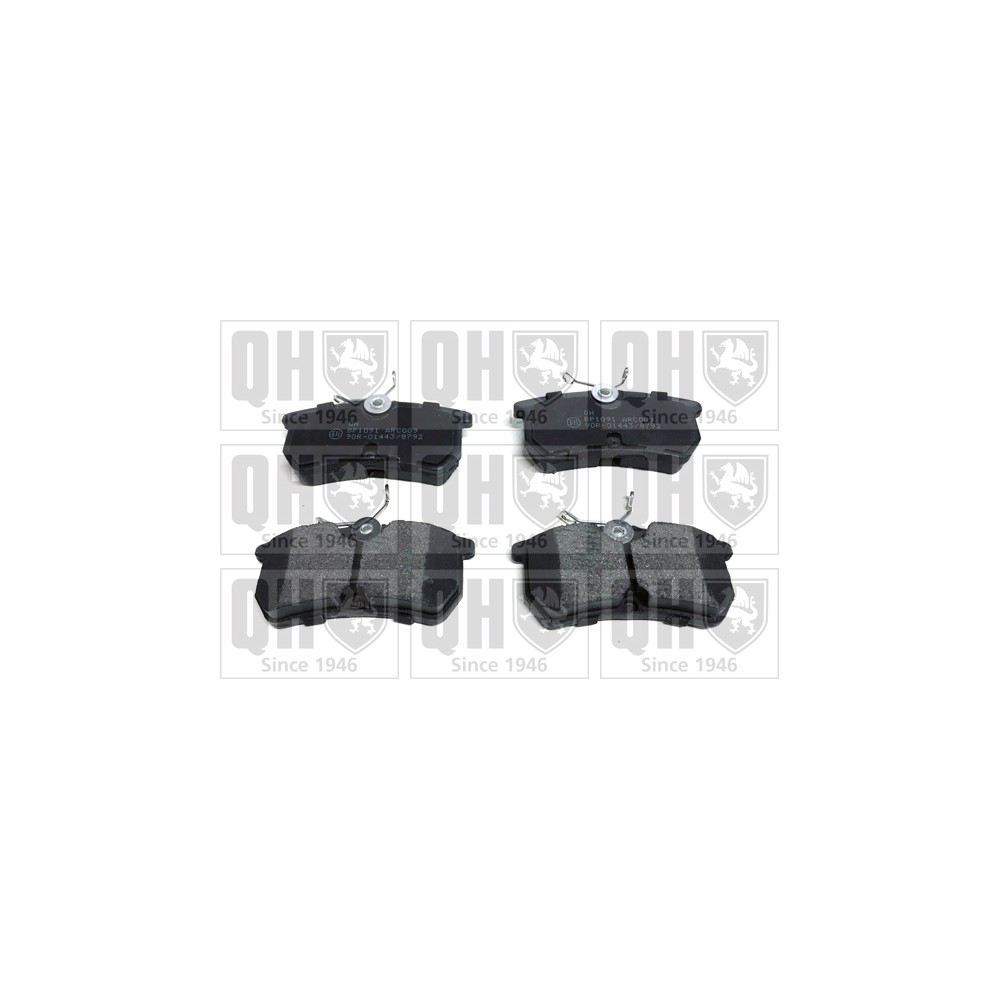 Image for QH BP1091 Brake Pad Set