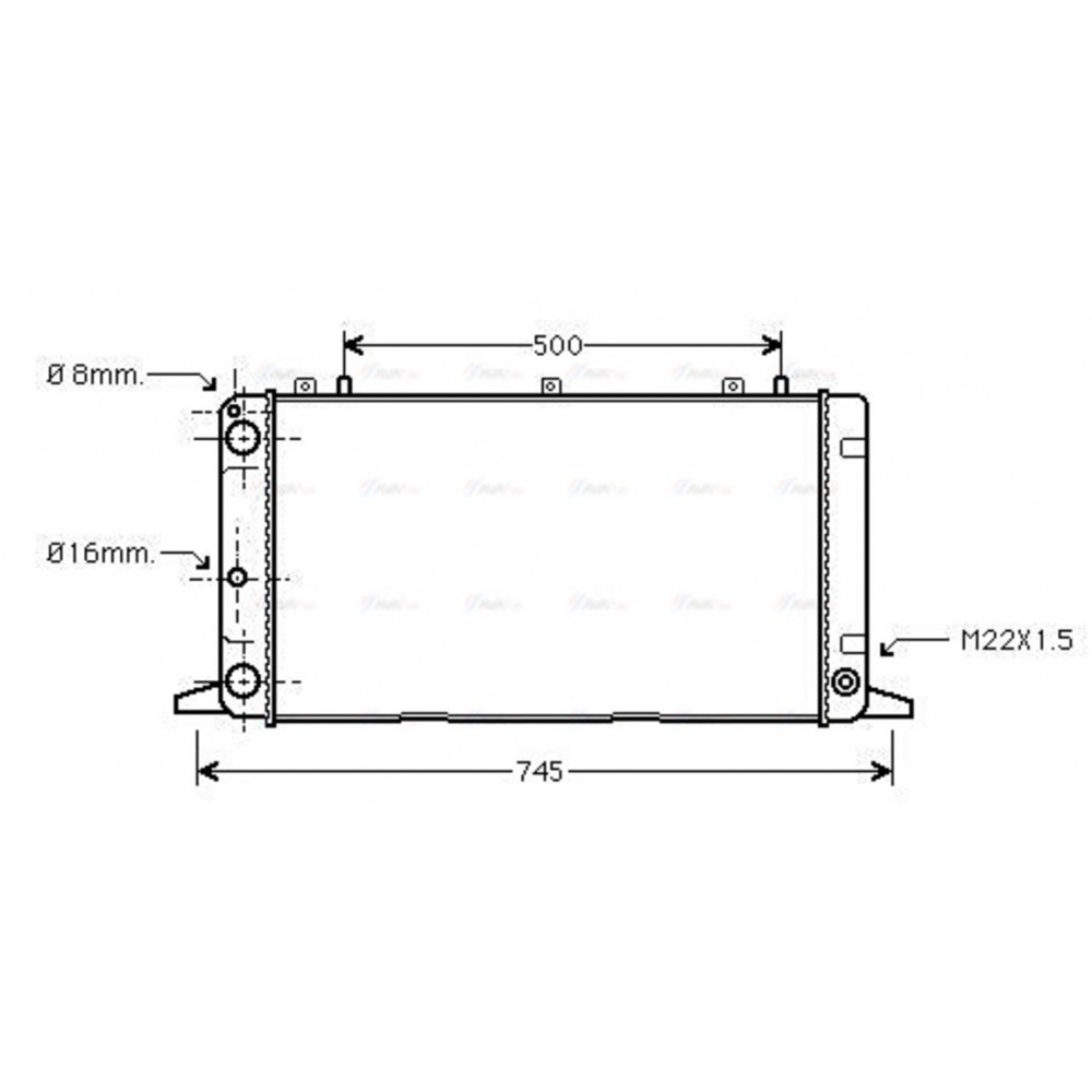 Image for AVA Cooling - Radiator