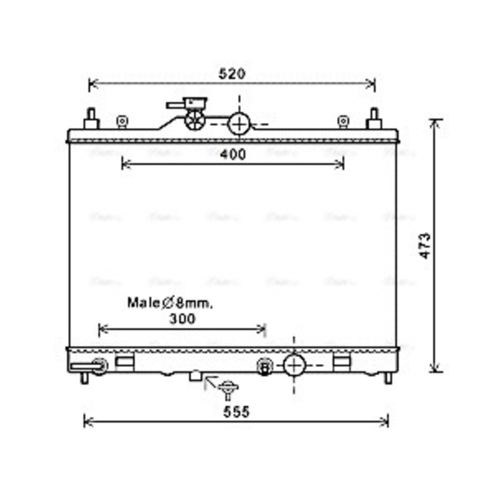 Image for AVA Cooling - Radiator