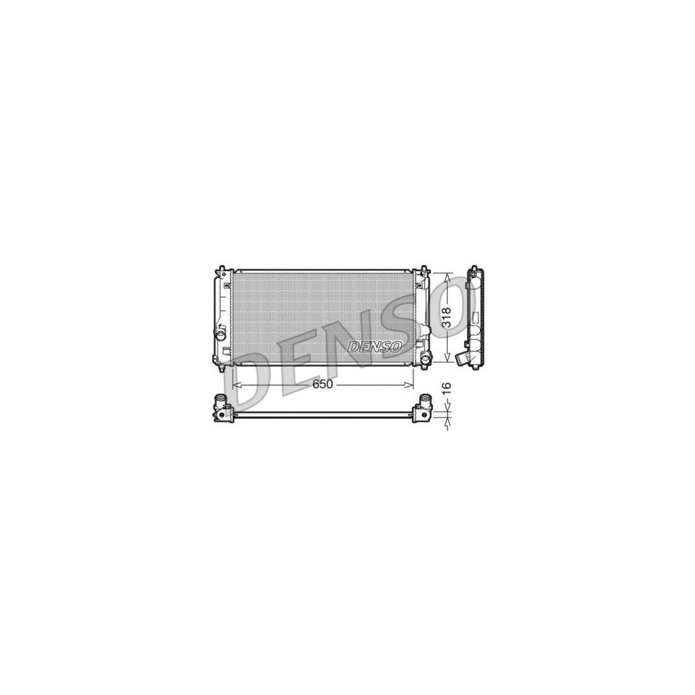 Image for Denso Radiator DRM50044