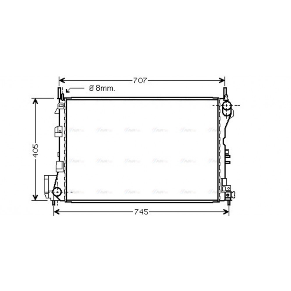 Image for AVA Cooling - Radiator