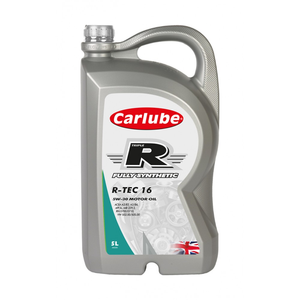 Image for Triple-R R-TEC-16 5W-30 A3/B3 A3/B4 Fully Synthetic 5 Litre
