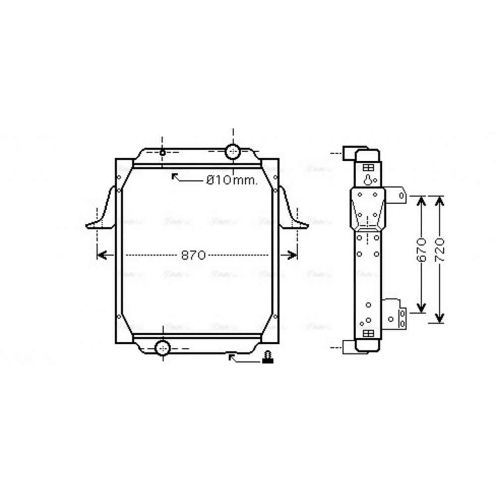 Image for AVA Cooling - Radiator