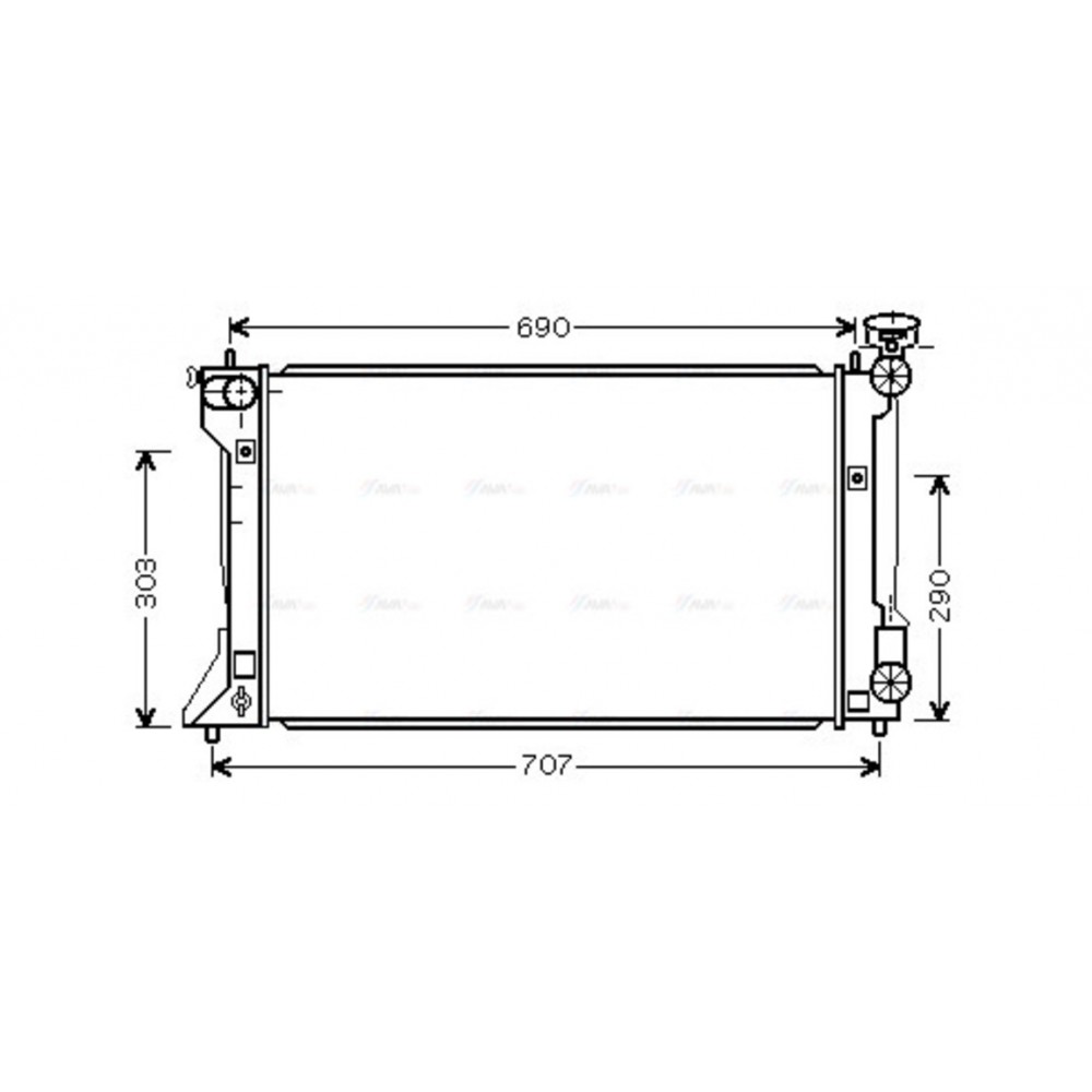 Image for AVA Cooling - Radiator