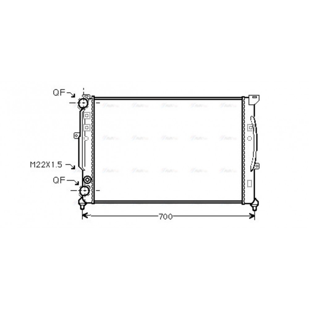 Image for AVA Cooling - Radiator