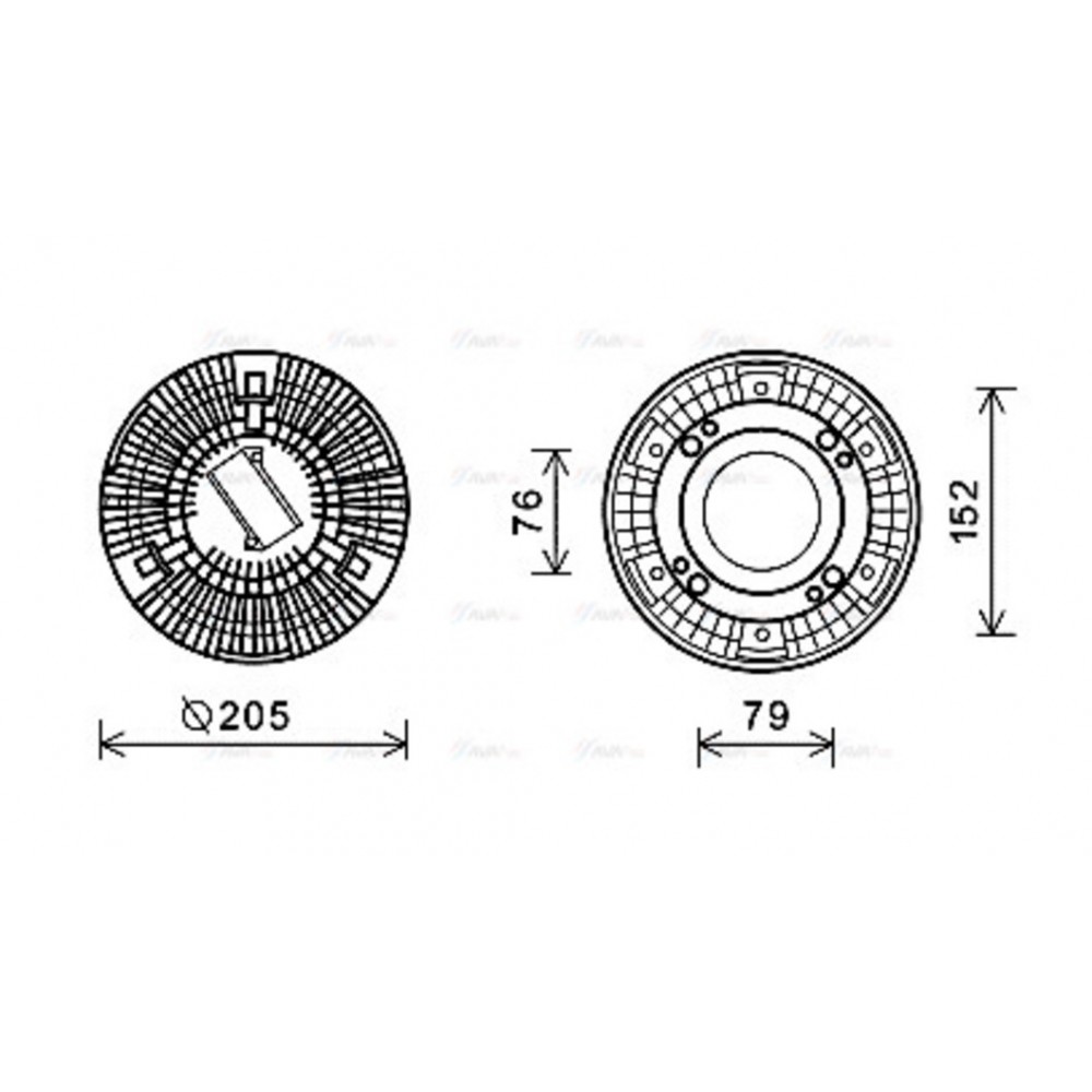 Image for AVA Cooling - Fan Clutch