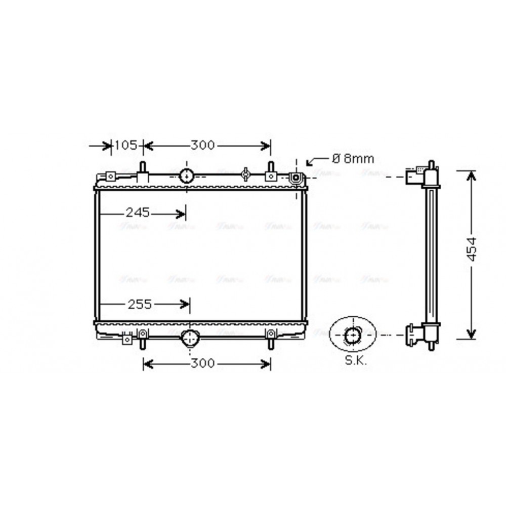 Image for AVA Cooling - Radiator