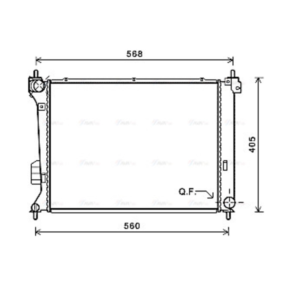 Image for AVA Cooling - Radiator