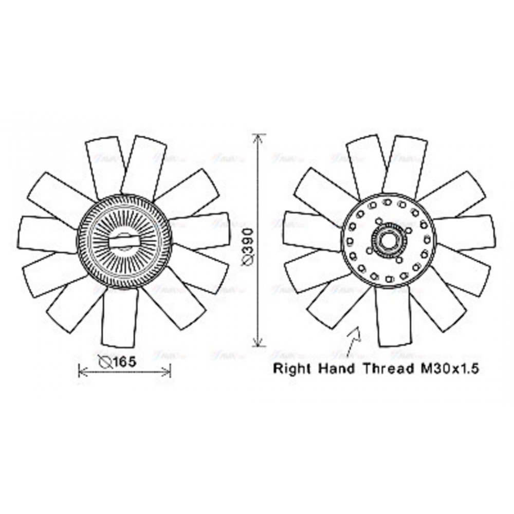 Image for AVA Cooling - Fan Clutch