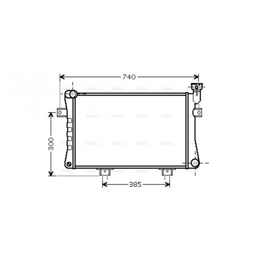 Image for AVA Cooling - Radiator