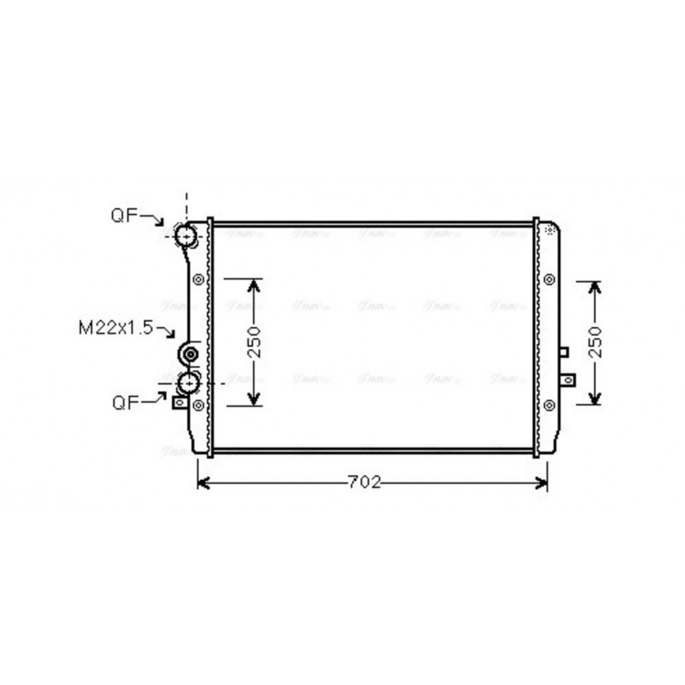 Image for AVA Cooling - Radiator