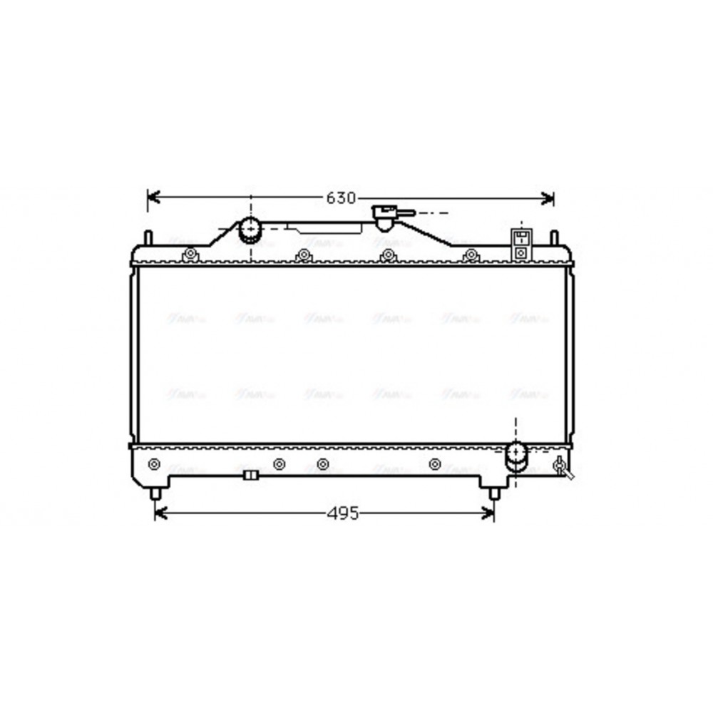 Image for AVA Cooling - Radiator