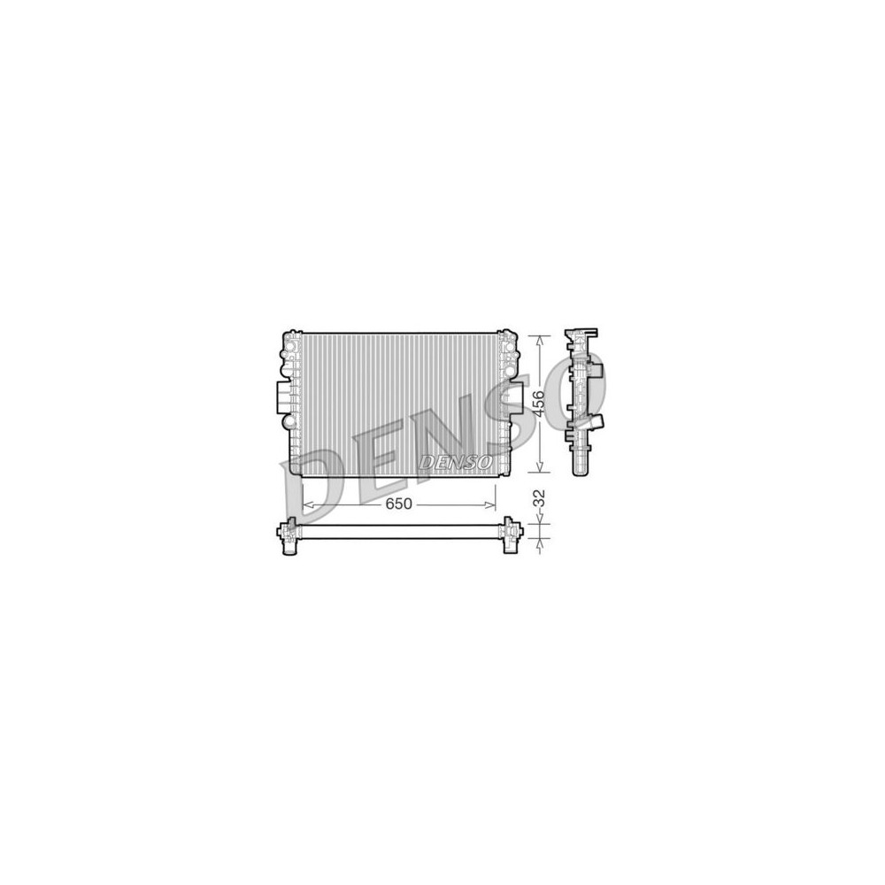 Image for Denso Radiator DRM12006