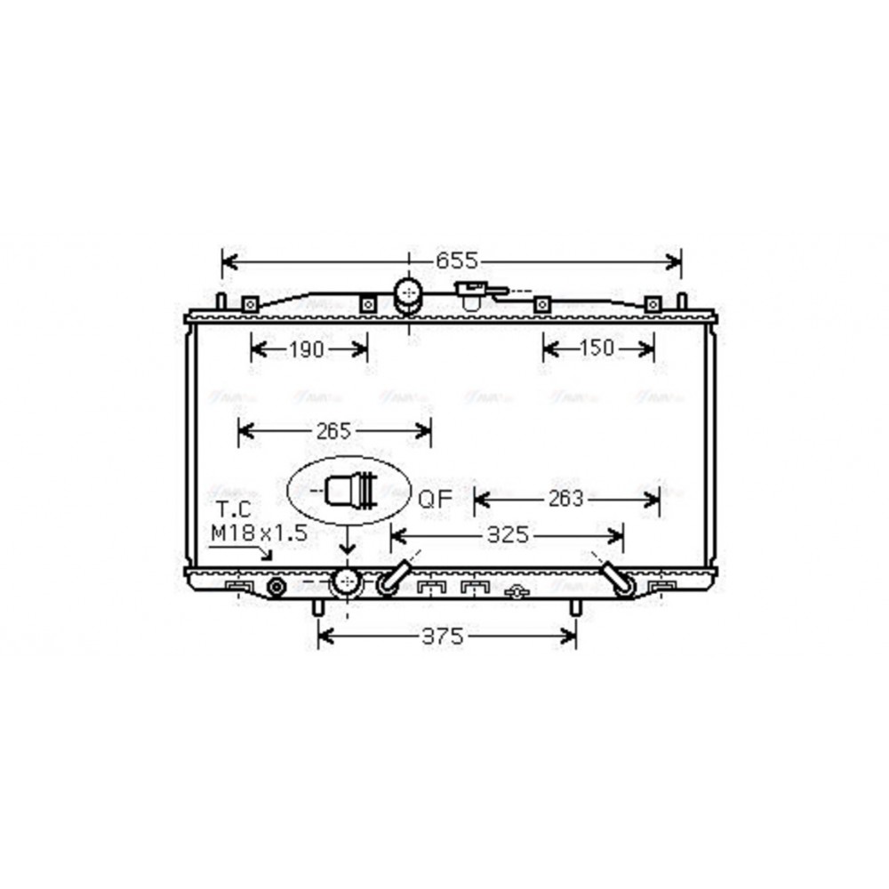 Image for AVA Cooling - Radiator